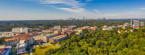 Emory University Aerial Panorama