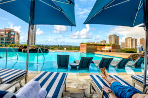Infinity Pool at Ritz-Carlton Residences Waikiki