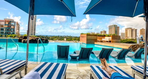 Infinity Pool at Ritz-Carlton Residences Waikiki