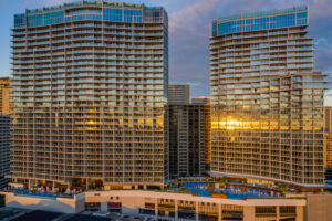 Aerial View of Ritz-Carlton Residences Waikiki